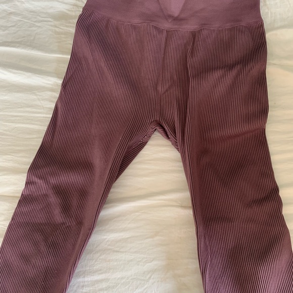 Calvin Klein ribbed leggings size m - Picture 2 of 2